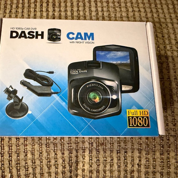 Full HD 1080p Dash Cam with Night Vision